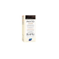 Phyto Phytocolor Permanent Hair Dye 4.77 Chatain Marron Profond 50ml