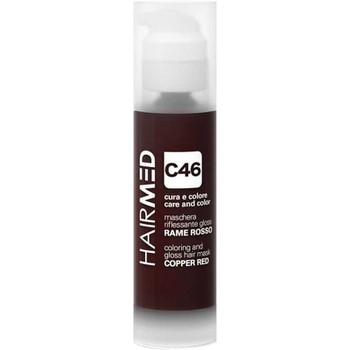 HAIRMED C46 COPPER RED COLORING & GLOSS HAIR MASK 