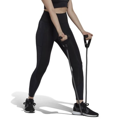 adidas women optime shine training tights (HF6665)