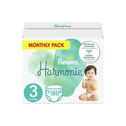 Pampers Harmonie Monthly Pack Μέγεθος 3 (6-10kg) 180 πάνες 