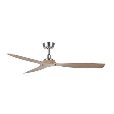 Ceiling Fan Moto 132cm Nickel Wood