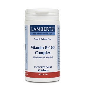 Lamberts Vitamin B-100 Complex, Συμπλήρωμα Διατροφ