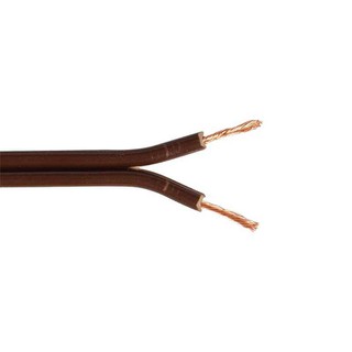 Flat Cable NYFAZ 2x0.75 Brown/Transparent PVC H03V