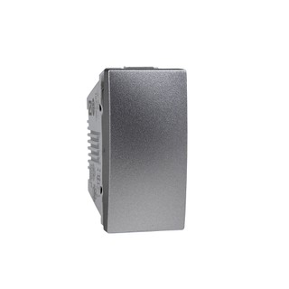 Unica Switch A/R 1 Gang Aluminium MGU3.105.30