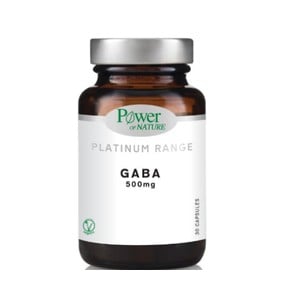 Power of Nature Platinum Range Gaba 500mg-Συμπλήρω