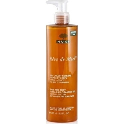 Nuxe Reve de Miel Gel lavant visage et corps - Απα