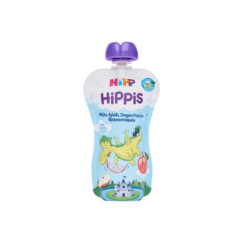 HIPP HiPPis ΔΡΑΚΟΣ ΜΗΛΟ,ΑΧΛΑΔΙ & DRAGON FRUIT 100G
