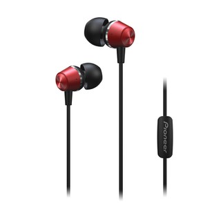 Pioneer Ακουστικά Μαύρο Κόκκινο SE-QL2T-R
