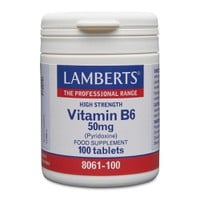 Lamberts Vitamin B6 50mg (Pyridoxine) 100 Ταμπλέτε