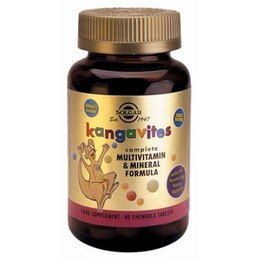 Solgar Kangavites Formula - Bouncing Berry flavour , 60 Chewable Tabs