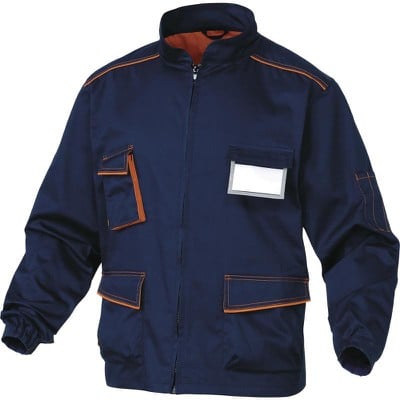 Panostyle Working Jacket Navy Blue-Orange Xlarge