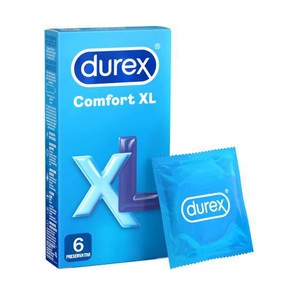 Durex Προφυλακτικά Comfort XL, 6τμχ
