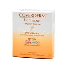 Coverderm Luminous Compact Powder Skin Whitening S