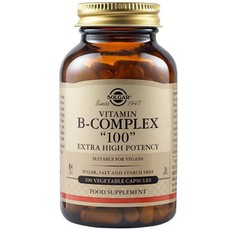 Solgar Vitamin B Complex 100 Συμπλήρωμα Διατροφής 
