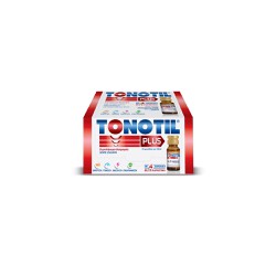Tonotil Plus Nutritional Supplement With 4 Amino Acids B12 & Carnitine 15x10ml 