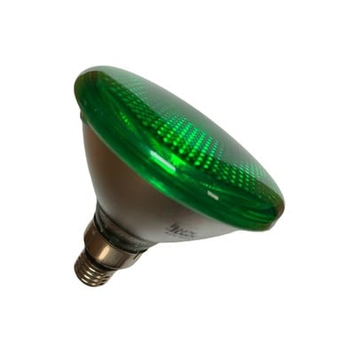 Halogen Lamp Hard Glass Par 38 80W Ε27 42V Green