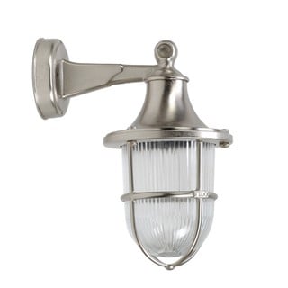 Outdoor Wall Lamp E27 Nickel 105616