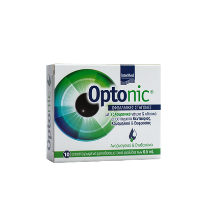 INTERMED Optonic 10 Οφθαλμικές Αμπούλες 0.5ml