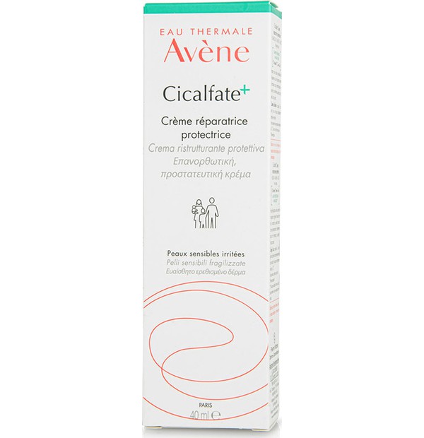 Avene Cicalfate & Creme Reparatrice Επανορθωτική & Καταπροϋντική Κρέμα Προσώπου για το Ερεθισμένο Δέρμα, 40ml