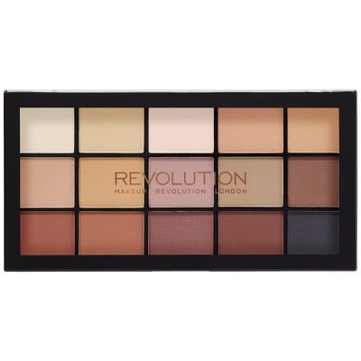 REVOLUTION Beauty Reloaded Eyeshadow Palette Basic Mattes 15x1.1g