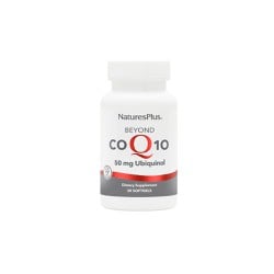 Natures Plus Beyond CοQ10 50mg Ubiquinol Συμπλήρωμα Διατροφής Για Την Ενίσχυση Παραγωγής Ενέργειας 30 μαλακές κάψουλες