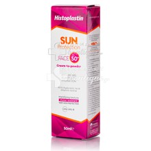 Histoplastin Sun Protection Face Cream to Powder SPF50 - Πολύ υψηλή αντηλιακή προστασία για πρόσωπο και λαιμό, 50ml