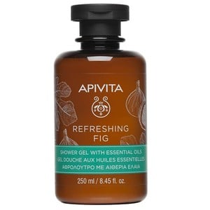 APIVITA Refreshing fig αφρόλουτρο με αιθέρια έλαια