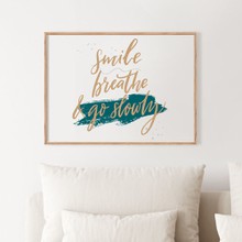 Smile breath and go slowly