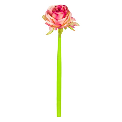 Stilolaps trendafil silikon roze bardhe 23 cm