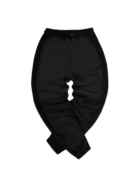 Siksilk black hybrid pro elastic cuff pants - ss20370