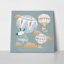 Animals and balloons a