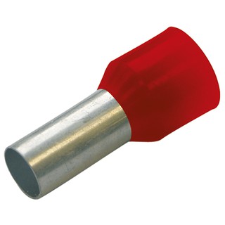 Insulated End Sleeves 10/18 Red PU100  -  270824