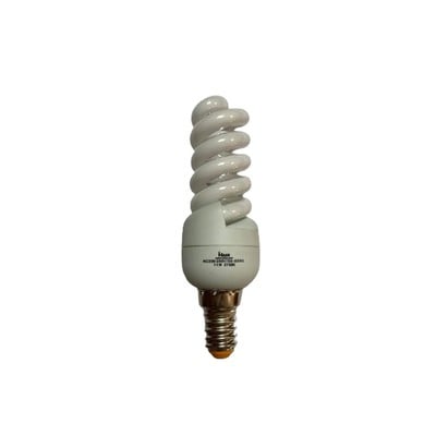 Cfl Energy Saving Light Bulb Spiral 11W Ε14 240V 2