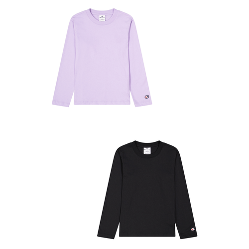 Champion Girl 2Pack Crew-Neck (404776)-LILAC