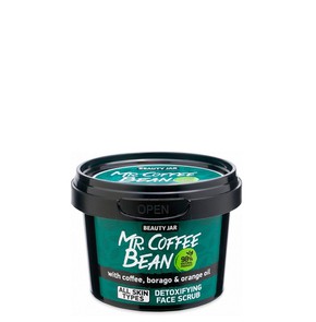  Beauty Jar “Mr. Coffee Bean ”Face Scrub for Detox