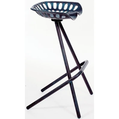Σκαμπό Bar Aleta 45x45x76cm