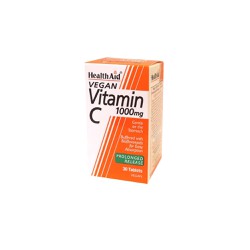 Health Aid Vitamin C 1000mg Dietary Supplement Vitamin C Orange Flavor 30 tablets