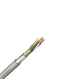 Alarm Securit Cable  LiY (ST) Y CCA 2x0.5+4x0.22 6