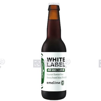 Emelisse White Label Imperial Russian Stout Heavy Peated Islay Whisky BA 0.33L