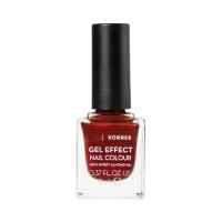Korres Gel Effect Nail Colour 58 Velour Red 11ml -