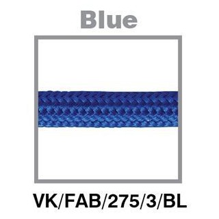 Fabric Cable Blue VK/FAB/275/3/BL