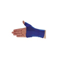 ADCO Neoprene Splint For Wrist & Thumb Left Medium (14-17) 1 picie