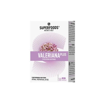 SuperFoods - Valeriana Plus - 50 caps