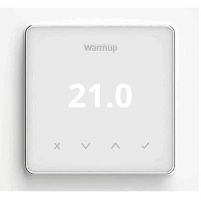 Electronic Thermostat Element With Wifi White