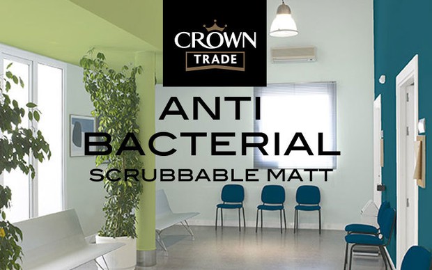 ANTIBACTERIAL CROWN: Υπερανθεκτικό αντιβακτηριδιακό χρώμα για ασφάλεια και αντοχή