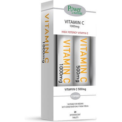 Power of Nature Promo Pack Vitamin C 1000mg Stevia