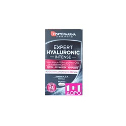 Forte Pharma Promo (1+1 Δώρο) Expert Hyaluronic Intense Υψηλή Δόση Σε Υαλουρονικό Οξύ 2x30 κάψουλες