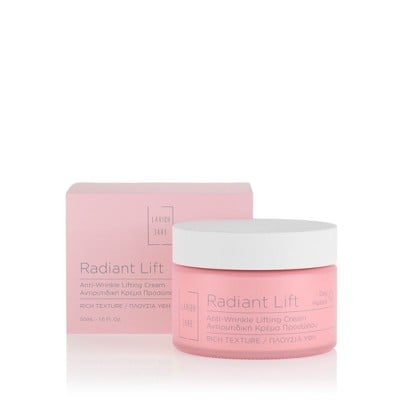 LAVISH CARE Radiant Lift Anti-Wrinkle Lifting Cream Rich Texture Συσφιγκτική & Αντιγηραντική Κρέμα Προσώπου Πλούσιας Υφής 50ml