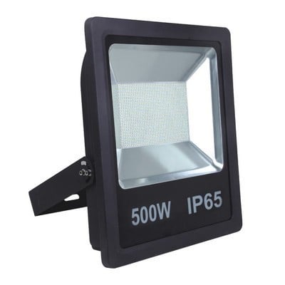 Φωτιστικό Προβολέας Led 500W Slim 6500K IP65 Μαύρο