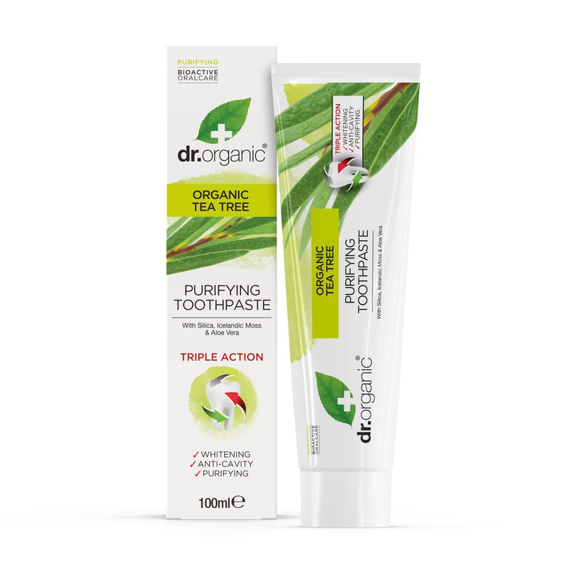 Organic Tea Tree Toothpaste (Antibacterial) 
